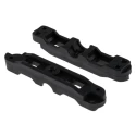 Rema Black Chassis Mount 2P Straight Industrial Power Connector, 160A, 150V 95044-01