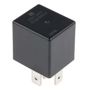 Panasonic Automotive Relay 24V DC Coil Voltage 1.8W Coil Power 20A Switching Current SPDT CB1-24V