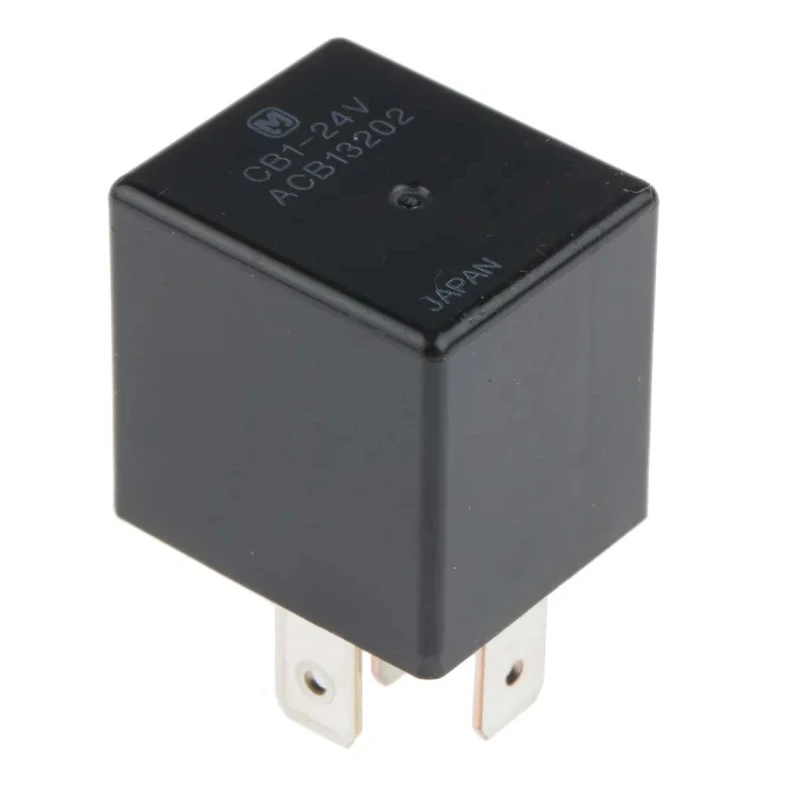 Panasonic Automotive Relay 24V DC Coil Voltage 1.8W Coil Power 20A Switching Current SPDT CB1-24V