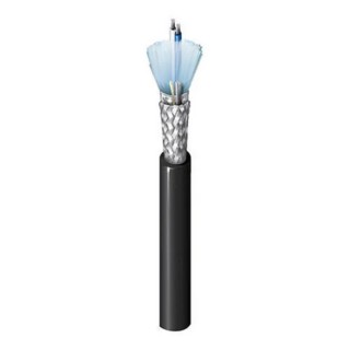 Belden Multipair Industrial Cable 1 Pairs 2 Cores 0.33 mm² 152 m Black Polyvinyl Chloride Sheath 300V 3105A.00152