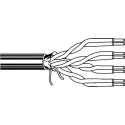 Belden 9504NH Series Data Cable 4 Pairs 8 Cores 0.2 mm² 500 m Silver Sheath Low Smoke Zero Halogen 9504NH.00500