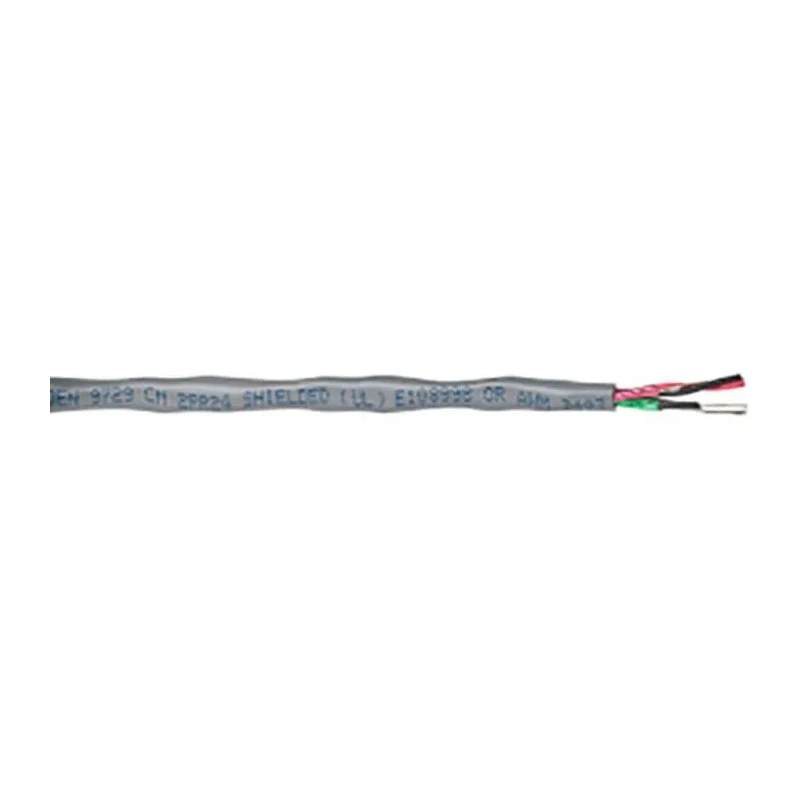 Belden 9729NH Series Data Cable 2 Pairs 4 Cores 0.23 mm² 304 m Silver Sheath Low Smoke Zero Halogen 9729NH.00305