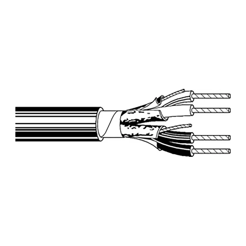 Belden 9729NH Series Data Cable 2 Pairs 4 Cores 0.23 mm² 304 m Silver Sheath Low Smoke Zero Halogen 9729NH.00305