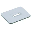 HellermannTyton White Steel Cable Tie Mount 12 mm x 31 mm x 43 mm 151-00128 SACTC12-MET-WH