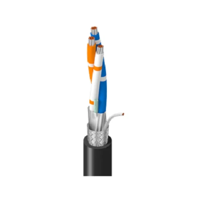 Belden Multi-Core Industrial Cable 1 Pair 3 Cores 0.36mm² 152m Black PVC Sheath 300V 3106A 010500