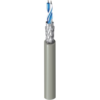 Belden 9841NH Series Data Cable 1 Pair 2 Cores 0.2 mm² 305 m Silver Sheath Low Smoke Zero Halogen 9841NH.00305