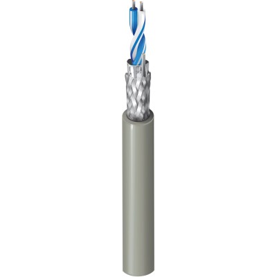 Belden 9841NH Series Data Cable 1 Pair 2 Cores 0.2 mm² 305 m Silver Sheath Low Smoke Zero Halogen 9841NH.00305