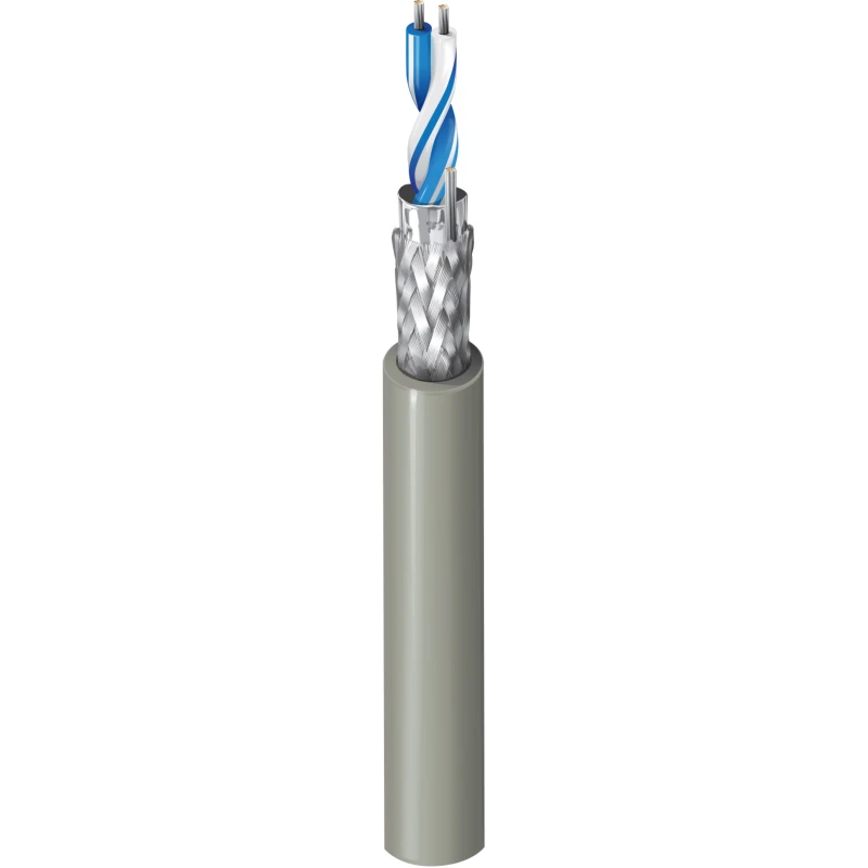 Belden 9841NH Series Data Cable 1 Pair 2 Cores 0.2 mm² 305 m Silver Sheath Low Smoke Zero Halogen 9841NH.00305