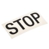 Werma 975 Series Label, Stop Type, Height 25mm, Signal Tower Component 975.890.53