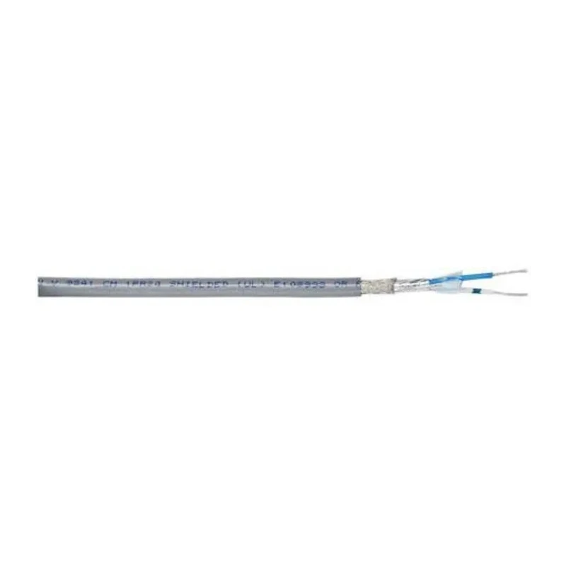 Belden 9841NH Series Data Cable 1 Pair 2 Cores 0.2 mm² 305 m Silver Sheath Low Smoke Zero Halogen 9841NH.00305