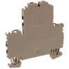 Weidmüller WDK Series Double Level Terminal Block Brown 2.5mm² 2-Level Screw ATEX 1041600000