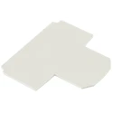 Weidmüller W Series End Cover Accessory for DIN Rail Terminal Blocks 1084000000