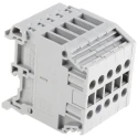 Entrelec Distribution Block 5 Way 800V 32A Grey 1SNA115409R2600