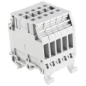 Entrelec Distribution Block 5 Way 800V 32A Grey 1SNA115409R2600