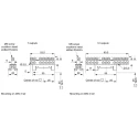 Entrelec DBTI Series Earthing Bar for Use with Terminal Block 1SNA356101R0200