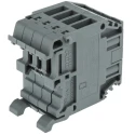 Entrelec Distribution Block 4 Way 800V 32A Grey 1SNA115408R2500