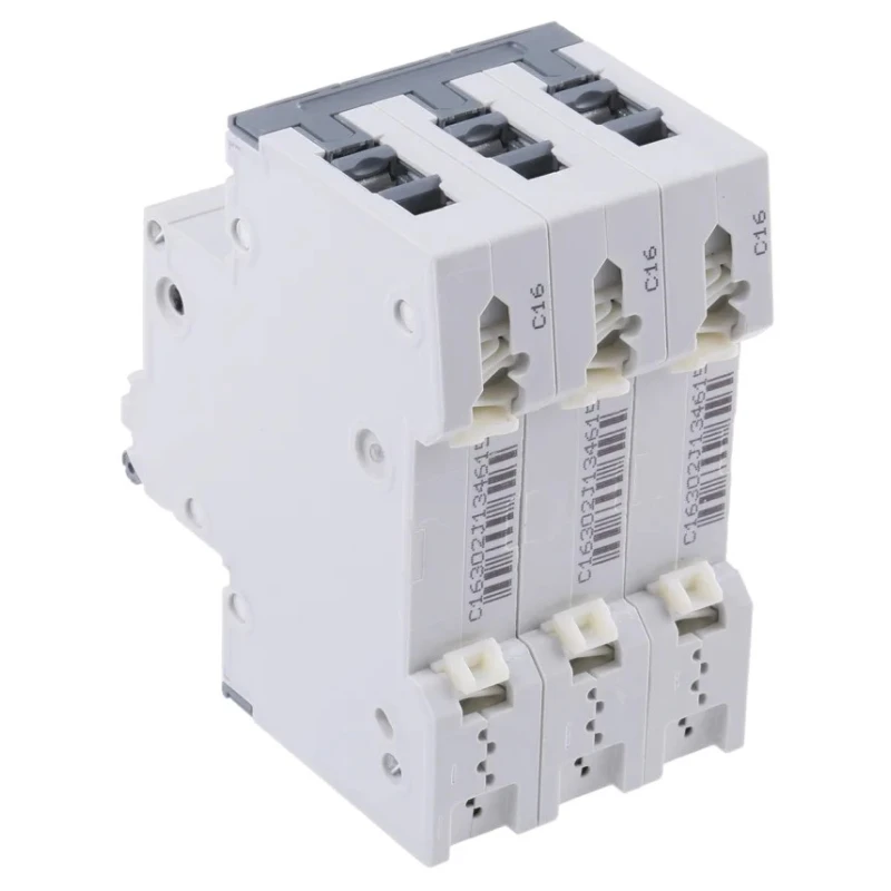 Siemens SENTRON Miniature Circuit Breaker 3-Pole 16A Type C 400V AC 60V DC 10kA Breaking Capacity 5SY4316-7