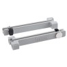 Essentra PCB Card Guide Vertical Mount 65 mm Long, 1.6 mm Thick Max. VMCG2-065-PBK