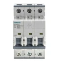 Siemens SENTRON Miniature Circuit Breaker, 3-Pole, 32A, Type C, 440V AC, 60V DC, 10 kA Breaking Capacity 5SY4332-7