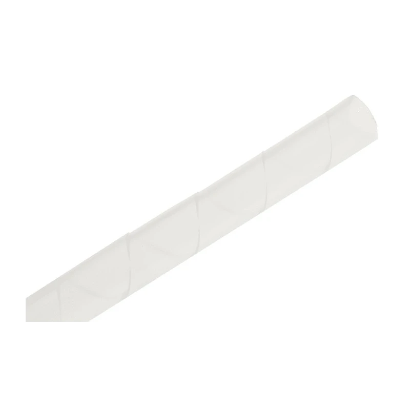 Essentra Spiral Cable Wrap Polyethylene Natural 80 mm Maximum Bundle Diameter 12 mm Cable Diameter 25m SP-12-NAT (25 M)