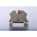 Weidmüller WTR Series Disconnect Terminal Block Brown 4mm² 1-Level Screw Connection 400V 32A 7910180000