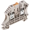 Weidmüller WTR Series Disconnect Terminal Block Brown 4mm² 1-Level Screw Connection 400V 32A 7910180000