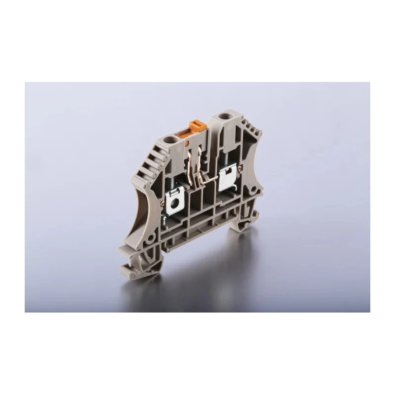 Weidmüller WTR Series Disconnect Terminal Block Brown 4mm² 1-Level Screw Connection 400V 32A 7910180000