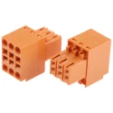 Weidmüller B2L 3.50 Series Pluggable Terminal Block 6-Contact 3.5 mm Pitch 2 Row 200V 10.3A 1727560000