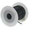 Alpha Wire Hookup Wire PVC Series Black 0.33 mm² 22 AWG 7/0.25 mm Copper Conductor 600V 105°C 30 m 3071 BK005