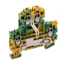 Weidmüller WDK Series PE Terminal Green Yellow 2-Level Screw Termination 2.5mm² 300A IECEx/ATEX 1041620000