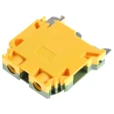 Entrelec SNA Series Earth Terminal Block Green, Yellow 10mm² 1-Level Screw Terminal 800V AC 55A 1SNA165115R1000