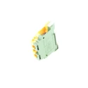 Entrelec Earth Terminal Block SNA Series Yellow Green 16mm² 1-Level Screw Terminal 800V AC 85A 1SNA165130R2300
