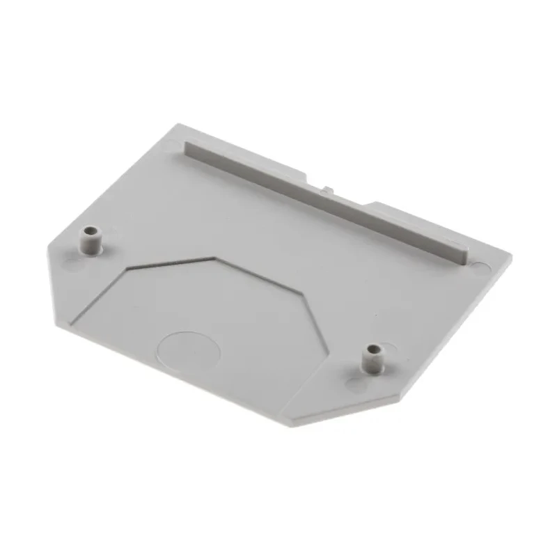 RS PRO Grey End Cover Accessory for Use with DIN Rail Terminal Blocks 384-7060