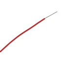Alpha Wire Hook Up Wire PVC Series Red 0.33 mm² 22 AWG 7/0.25 mm Core Strands 30 m Polyvinyl 3071 RD005