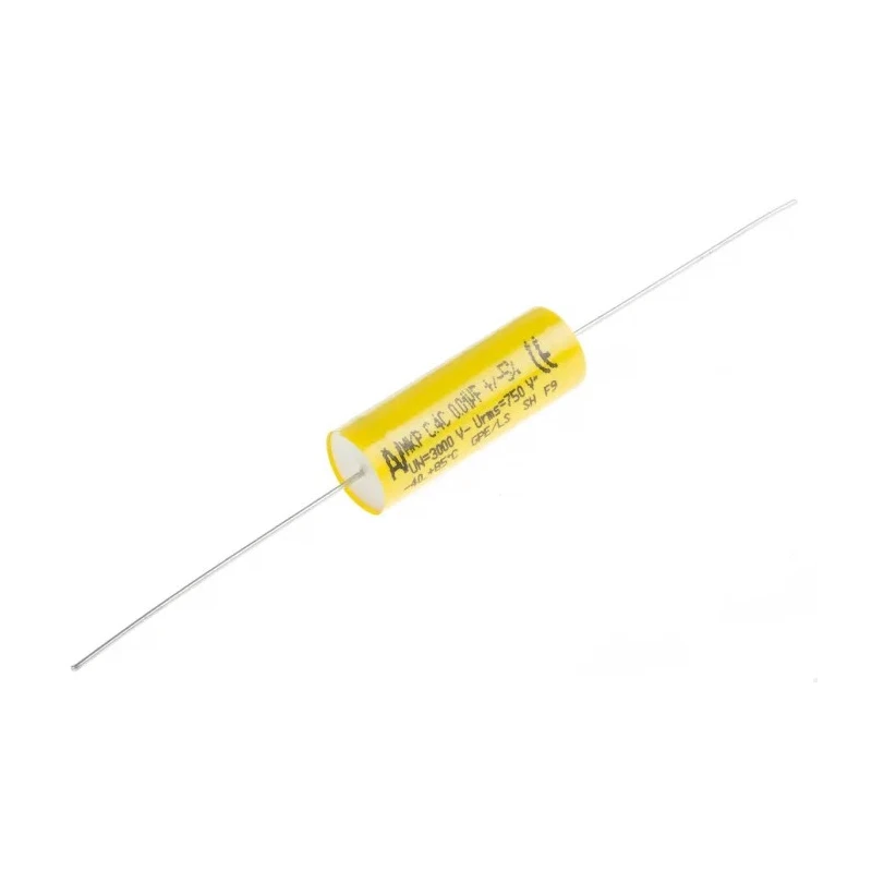 KEMET Polypropylene Capacitor 10 nF ±5% 3 kV DC 750 V AC Through Hole Mount C4CAYUB2100AA0J