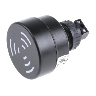 Werma Buzzer Wall Mount Single-Tone 80dB 24V AC/DC, IP65, Polycarbonate ABS Housing IP65