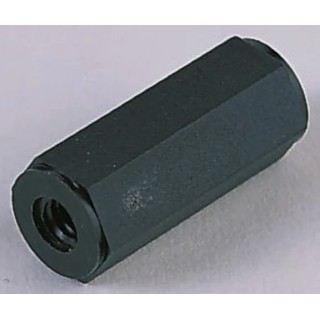 Essentra Nylon Threaded Standoff M4, 30 mm Body, Hex Shape, RoHS Compliant HTSN-M4-30-8-1