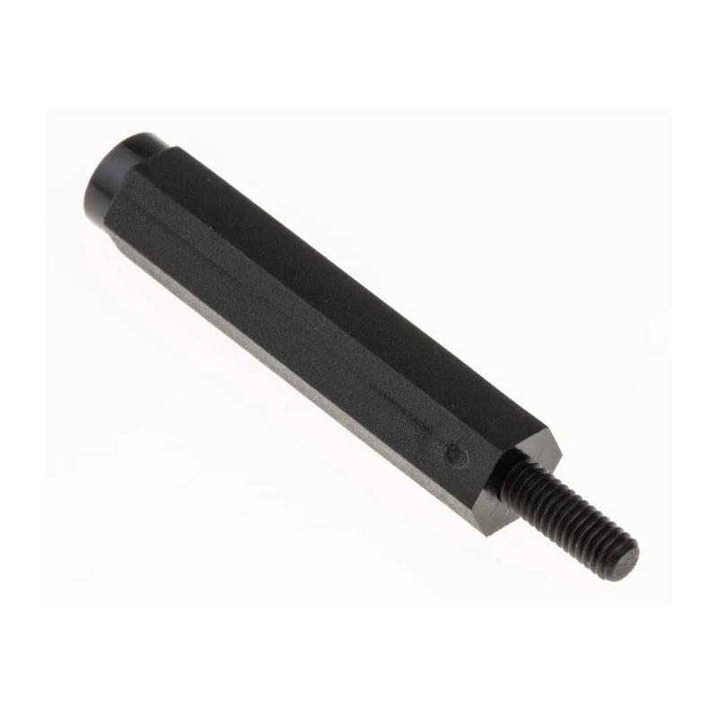 Essentra M3 Nylon Hexagonal Threaded Standoff, Male/Female, 30 mm Body Length 102-6558