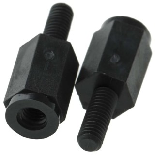 Essentra M3 Nylon Hex Standoff, 10 mm Body, Male/Female Thread HTSN-M3-10-6-2