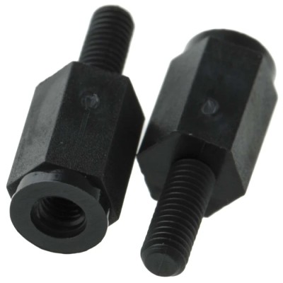 Essentra M3 Nylon Hex Standoff, 10 mm Body, Male/Female Thread HTSN-M3-10-6-2