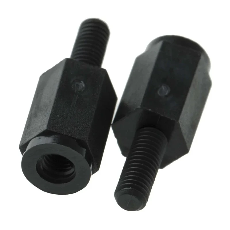 Essentra M3 Nylon Hex Standoff, 10 mm Body, Male/Female Thread HTSN-M3-10-6-2