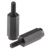 Essentra M3 Nylon Hex Standoff with 15 mm Body Length and 6 mm Hex Size HTSN-M3-15-6-2