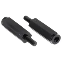 Essentra M3 Nylon Standoff, 20 mm Body Length, Hex Shape, RoHS Compliant HTSN-M3-20-6-2
