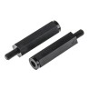 Essentra M4 Nylon Hex Standoff with 30 mm Body Length, 8 mm Across Flat HTSN-M4-30-8-2