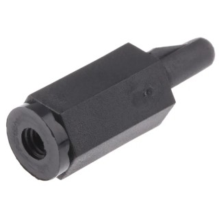 Essentra 15 mm High Nylon PCB Support Pillar with M3 Internal Thread TCBN-T1-M3-8-15