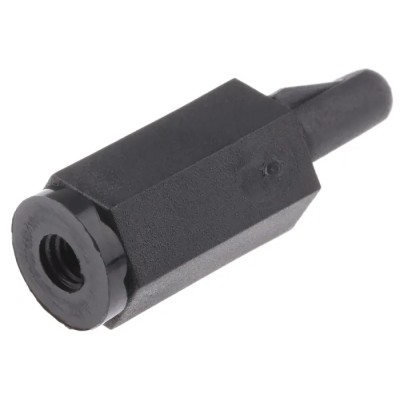 Essentra 15 mm High Nylon PCB Support Pillar with M3 Internal Thread TCBN-T1-M3-8-15