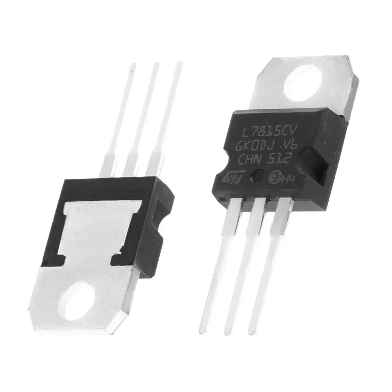STMicroelectronics Fixed Output Voltage Regulator TO-220 3-Pin 35V Input 1.5A L7815CV-DG