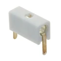 Johnson Components White Female Test Socket 2 mm Connector, Solder Termination, 5A, Silver Plating 105-0751-001