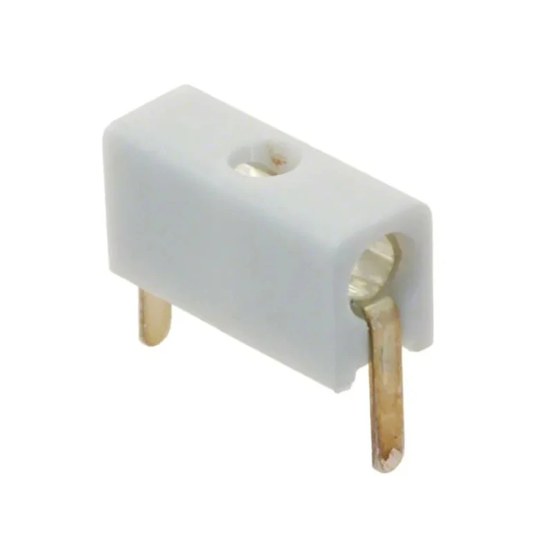 Johnson Components White Female Test Socket 2 mm Connector, Solder Termination, 5A, Silver Plating 105-0751-001