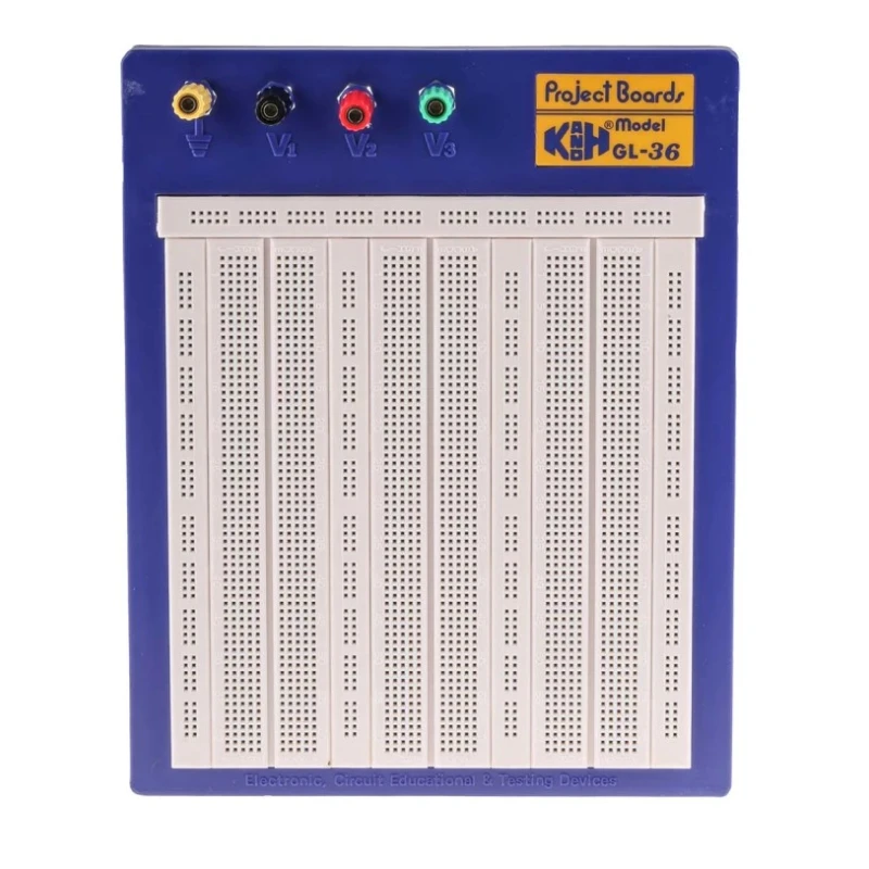 RS PRO Breadboard Prototyping Board 21 mm Height, 195 mm Width, 240 mm Length 102-9169